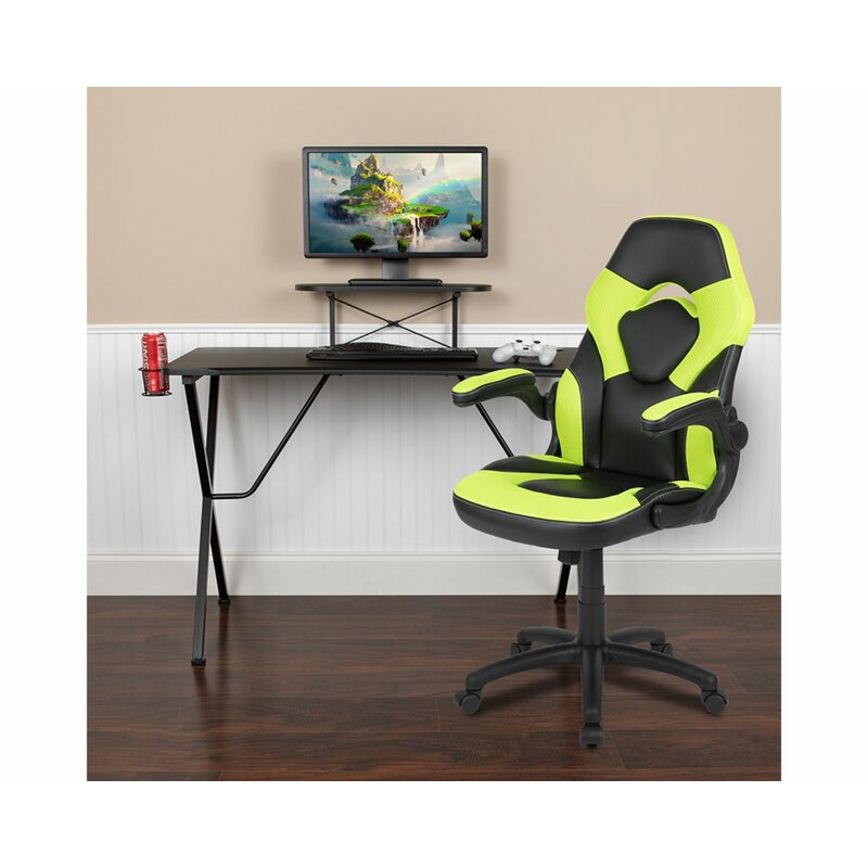 Inbox Zero Gaming Desk and Chair Set Wayfair